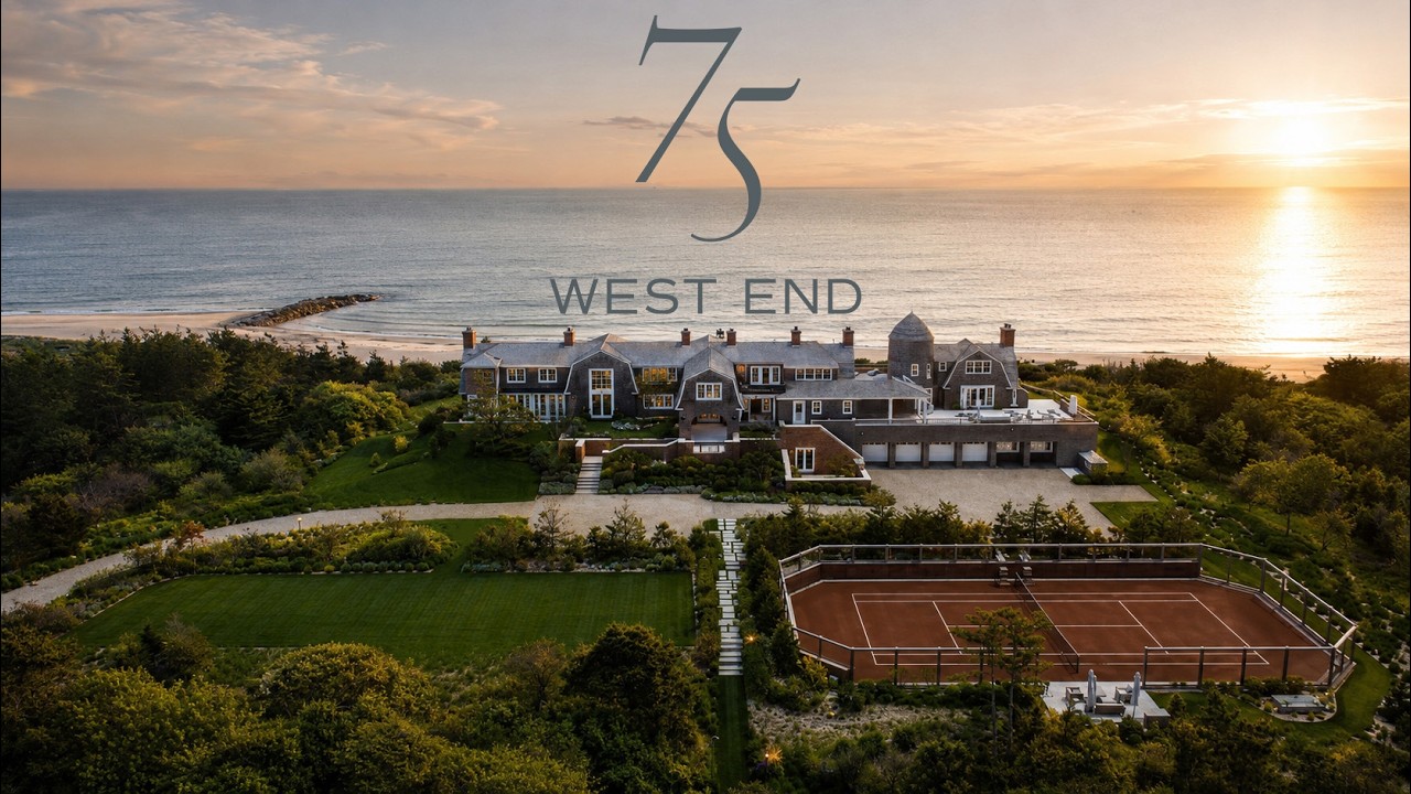 $165 Million Oceanfront Home || 69 & 75 West End Road, East Hampton