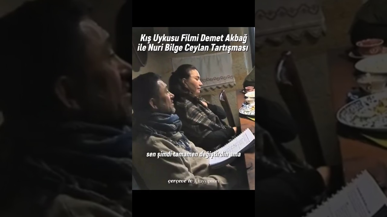 Demet Akbağ Nuri Bilge Ceylan Tartışması, Kış Uykusu Filmi #nuribilgeceylan #shorts