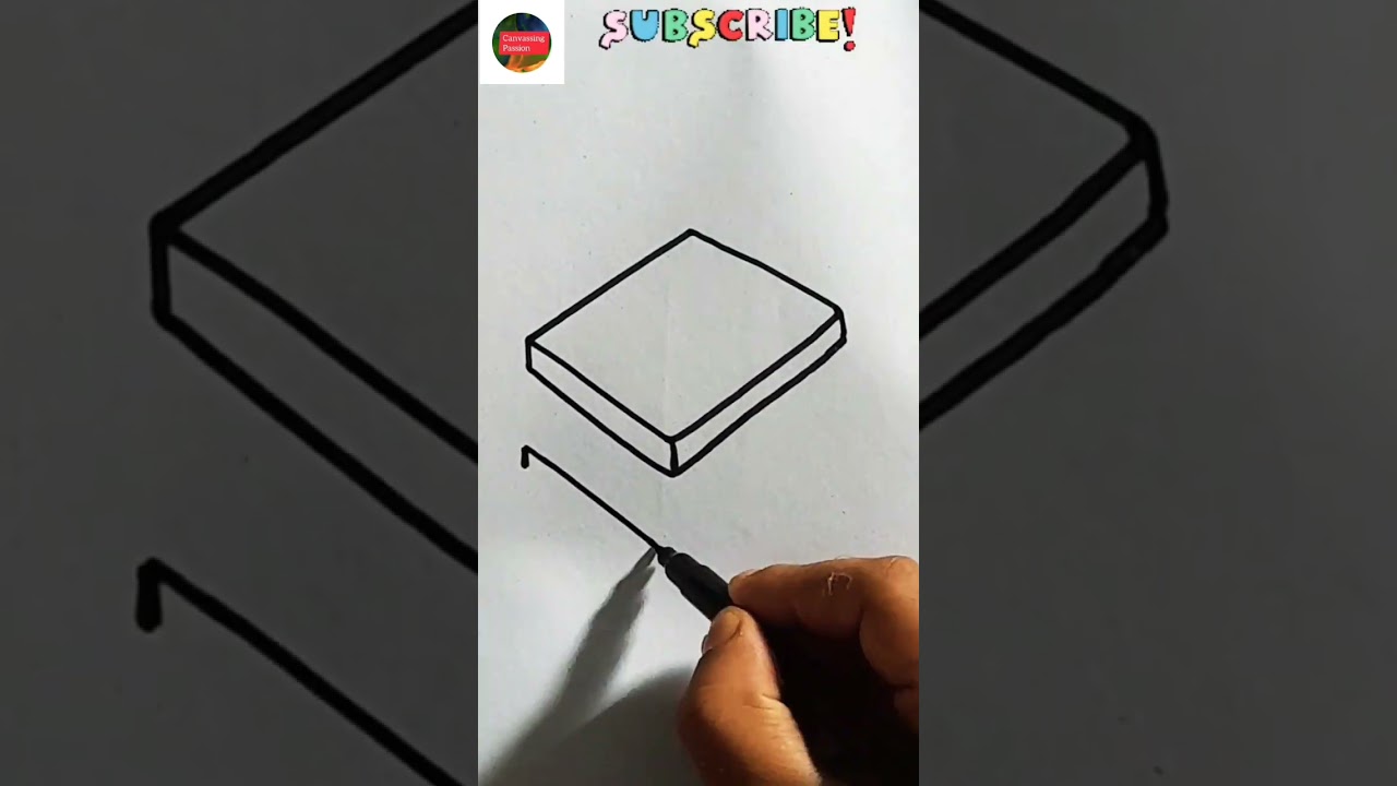 Draw a simple sandwich using these simple steps #shorts #ashortaday Canvassing Passion