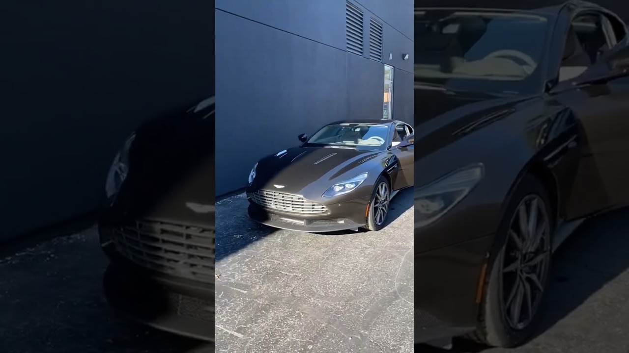 Is the Aston Martin DB11 V12 Coupe Worth It? Kopi Bronze Drive 