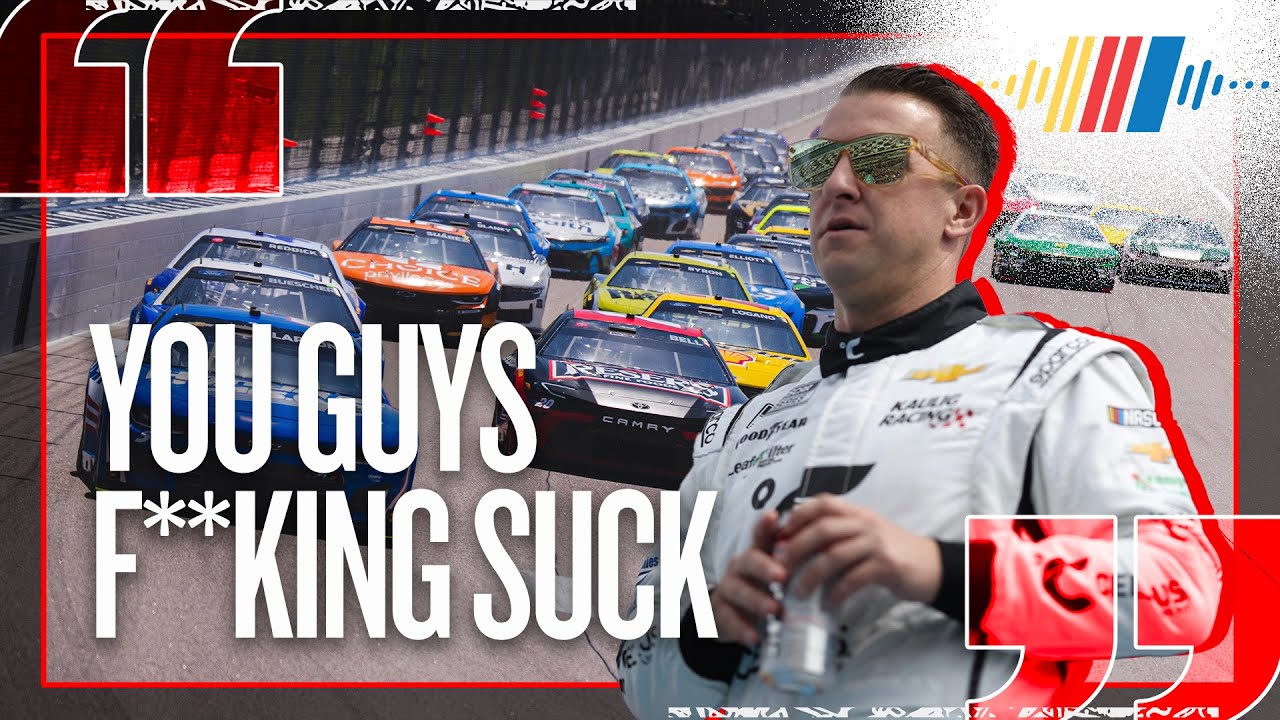 'What a f**king little pipsqueak' | NASCAR's RADIOACTIVE from Kansas
