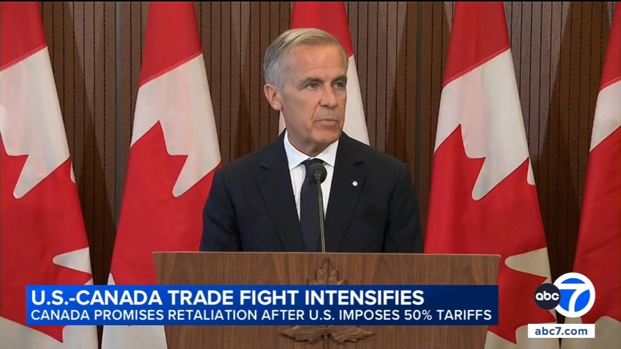 Canada says it will retaliate as US imposes 50% tariffs on products
