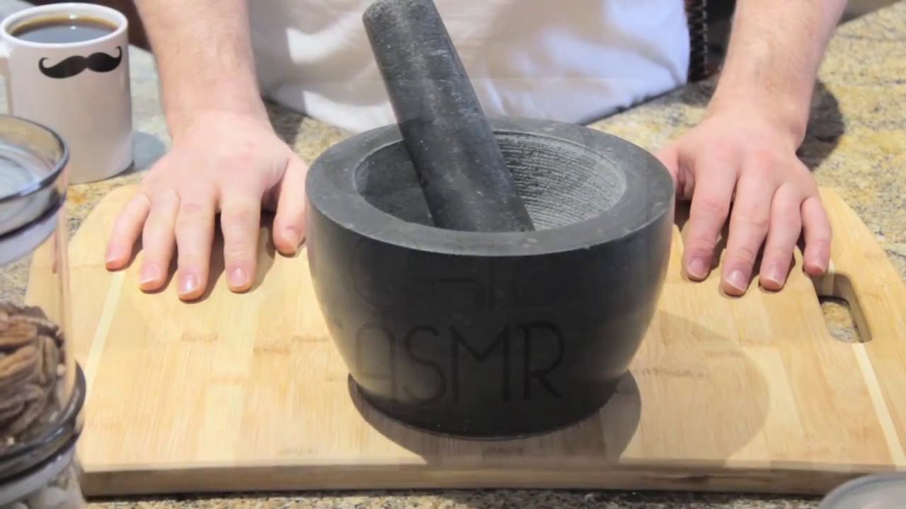 ASMR |  Mortar and Pestle