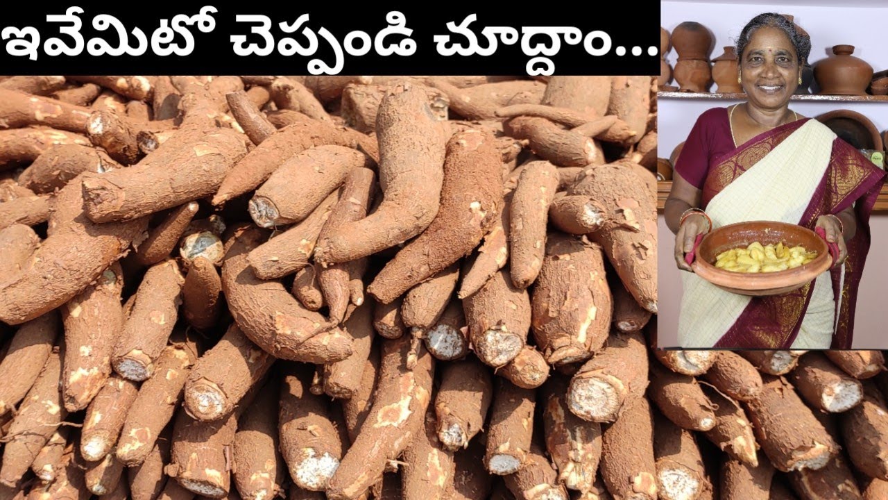ఈ  దుంపలు బెల్లంపాకం గుర్తున్నాయా.. | తింటే వదలరు మరి అదిరిపోద్ది | Patnamlo Palleruchulu |