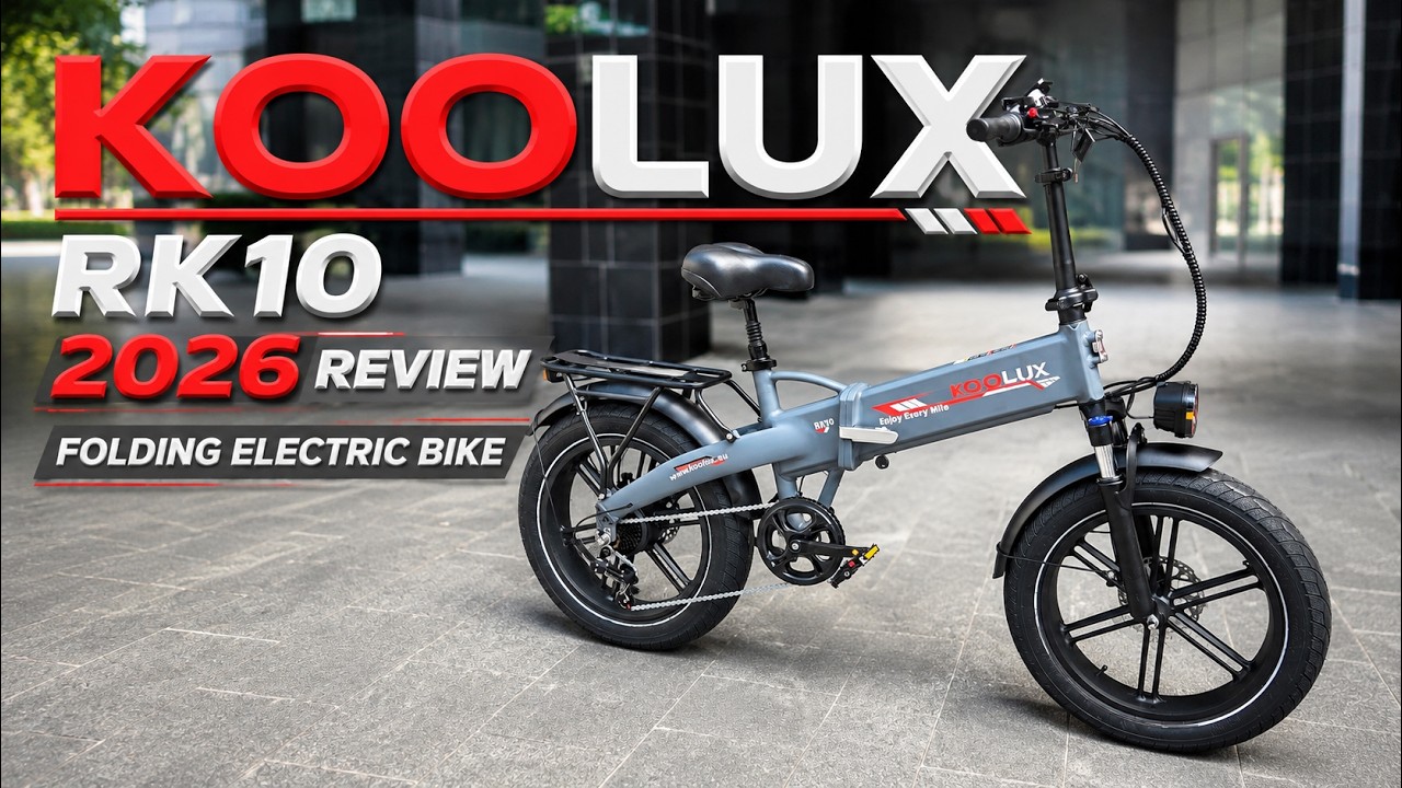Recenzja KOOLUX RK10 2026 &ndash; składany e-bike z grubymi oponami, kt&oacute;ry sprawdzi się w każdej sytuacji?