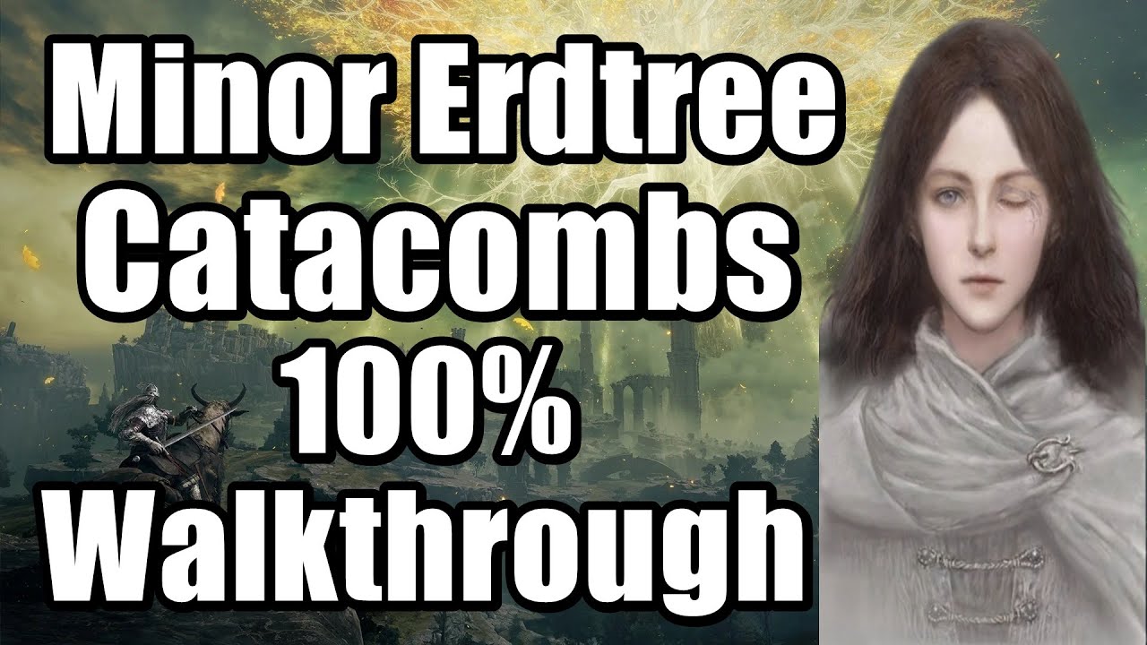 Minor Erdtree Catacombs 100% Walkthrough ALL ITEMS And Boss in Elden Ring Part 13
