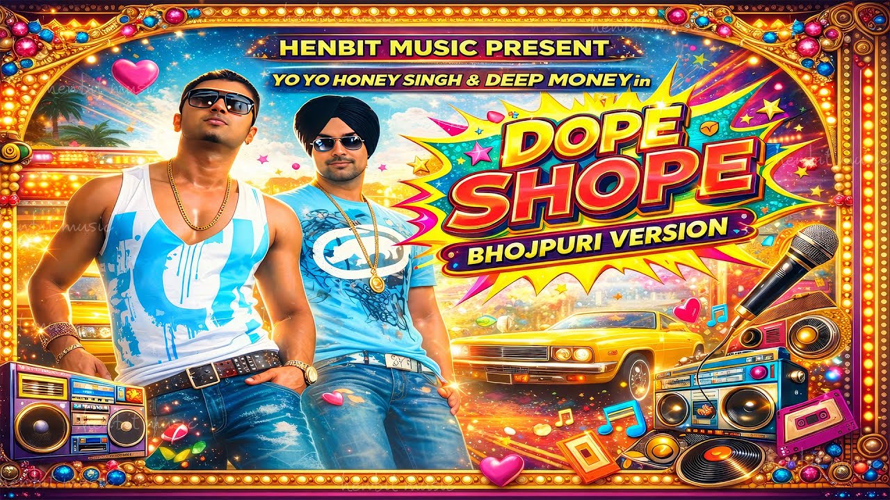DOPE SHOPE&ndash;BHOJPURI VERSION | YO YO HONEY SINGH 90's STYLE SONG | #honeysingh #90ssong #dopeshope