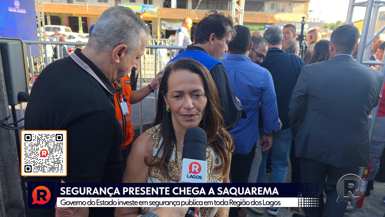 Mais segurança em Saquarema: base do Segurança Presente é inaugurada