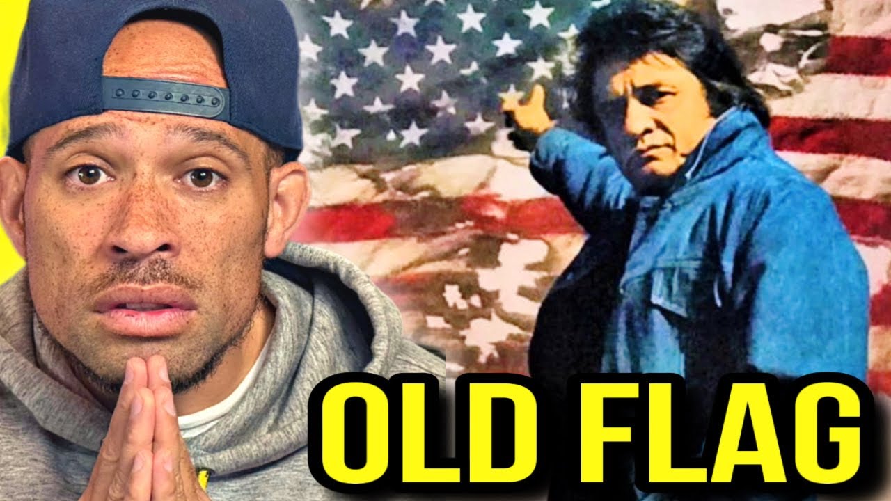 Johnny Cash - Ragged Old Flag REACTION! Oh MY!