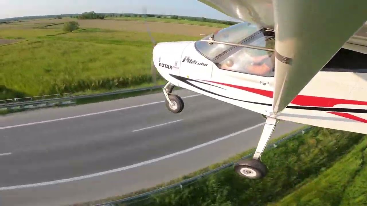 Lądowisko Rzezawa - Tecnam P92