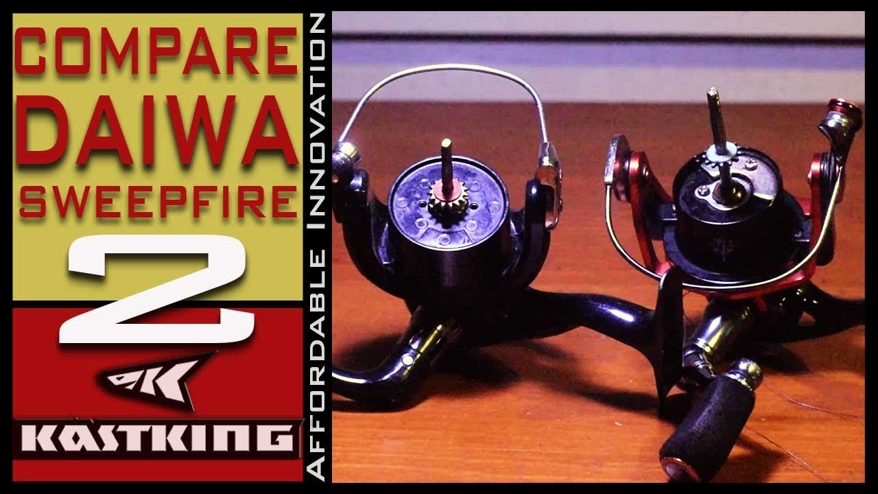 Compare KastKing Orcas to Daiwa Sweepfire | KastKing Fishing Reel Comparison Ft. Shaka Fishing