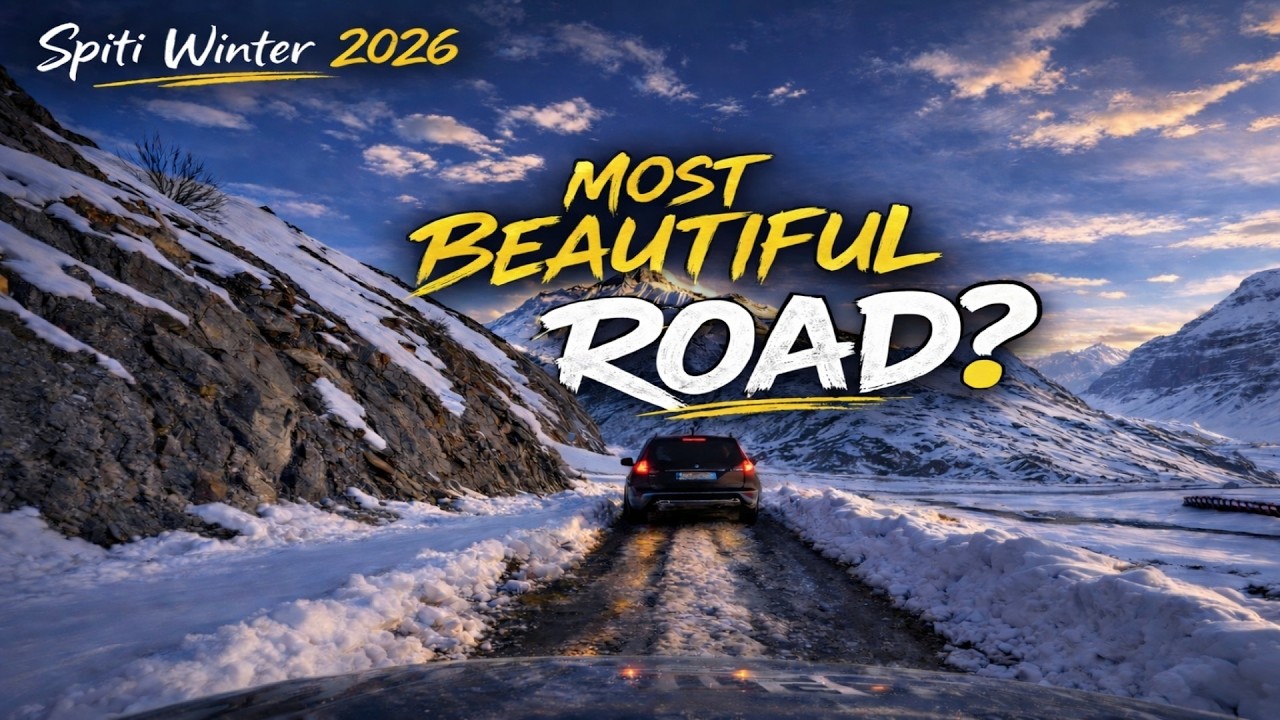 India's Most Beautiful Drive | Pin Valley | Winter Spiti Expedition
