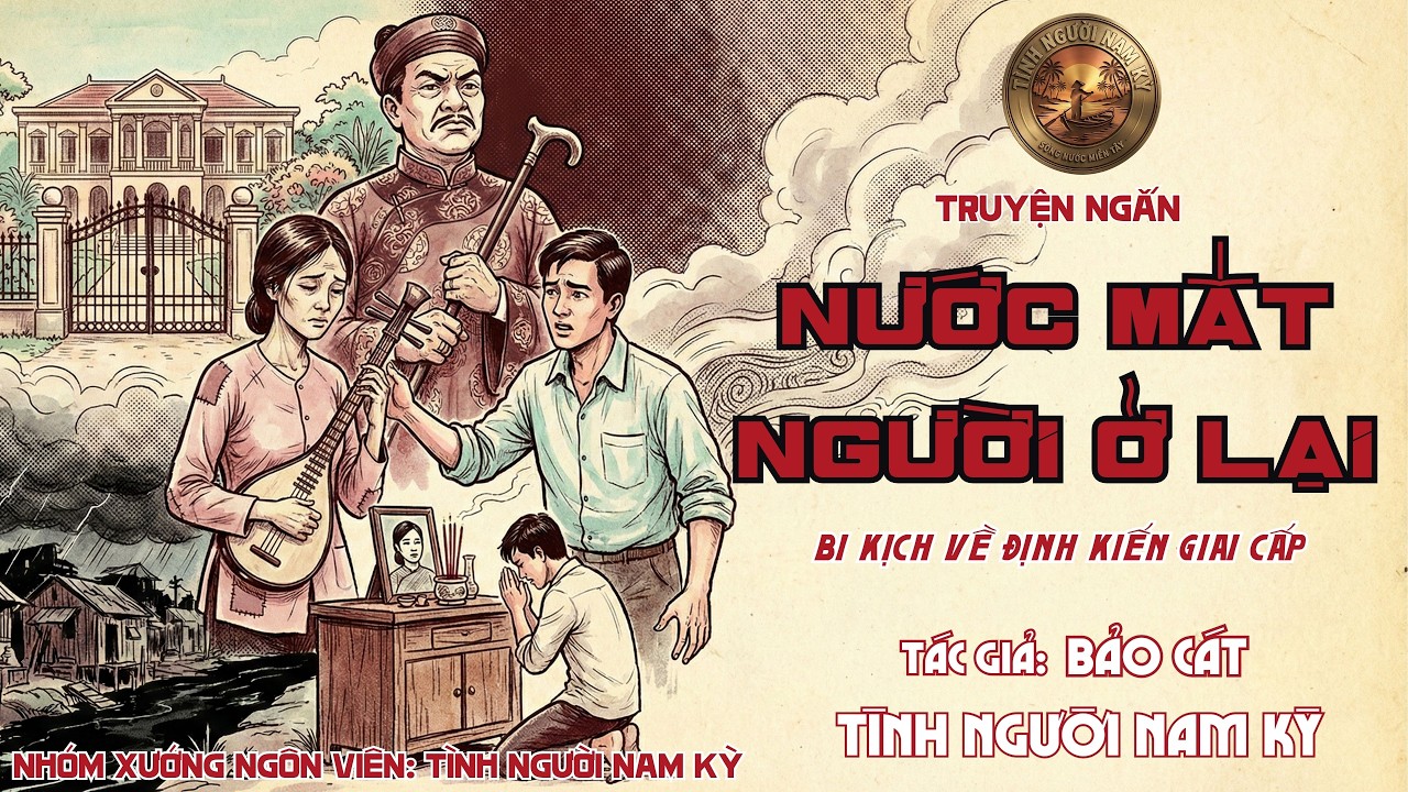 Truyện Nam Kỳ Xưa | NƯỚC MẮT NGƯỜI Ở LẠI | Nghe Chuyện Xưa Cho Dễ Ngủ