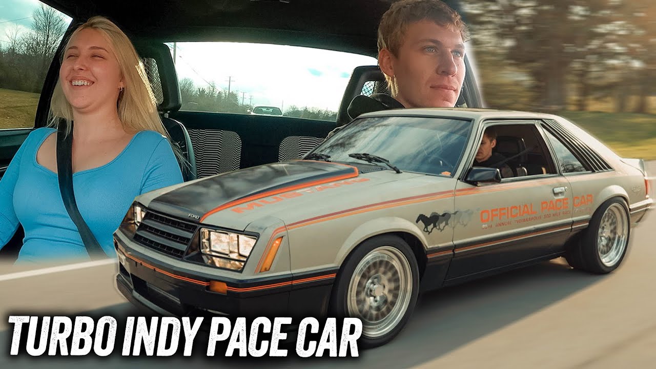 Turbo Stick Shift PACE CAR против нашего большого 55-футового Chevy!