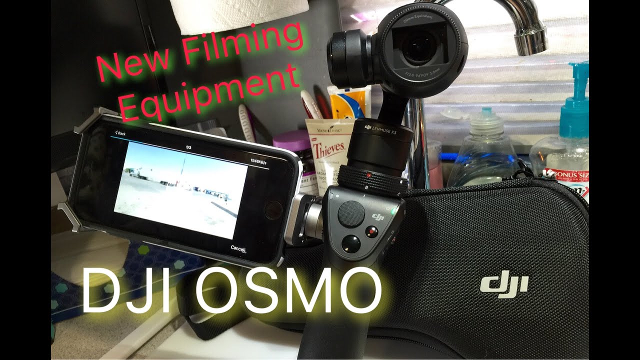 Expediter Team ~ DJI Osmo Reveal & Comparison To GoPro ~ New Filming Equipment