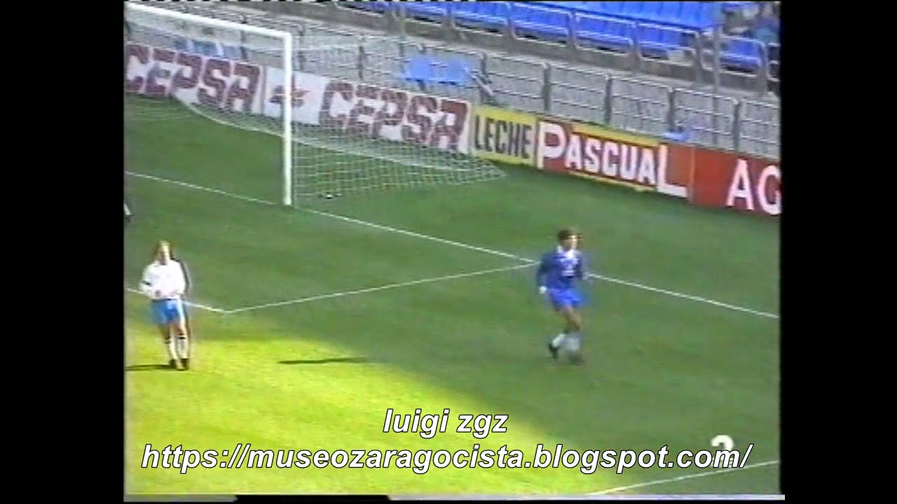 Real Zaragoza - Tenerife 1990-1991