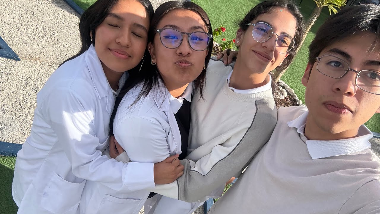 Día de examen de estudihambres de med 