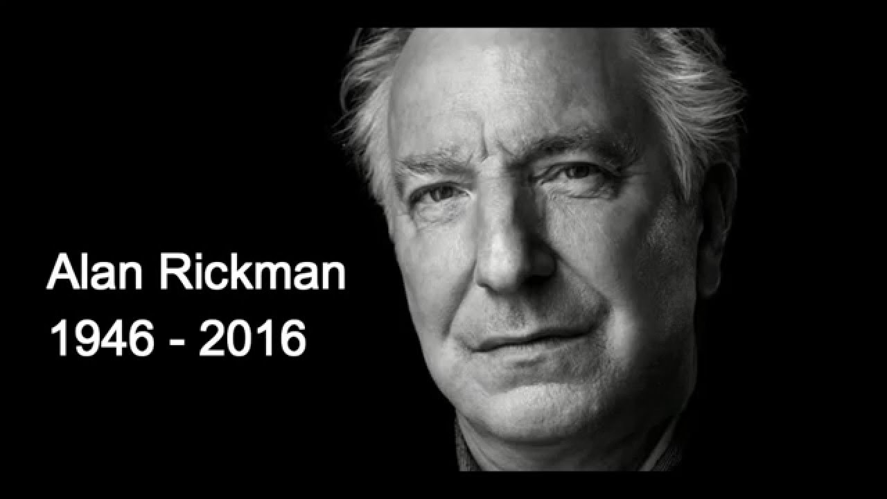 R.I.P. Alan Rickman alias Severus Rogue