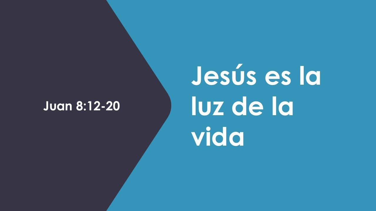 Juan 8:12-20 - Jesús es lal uz de la vida | Pastor Gerson Hermandez