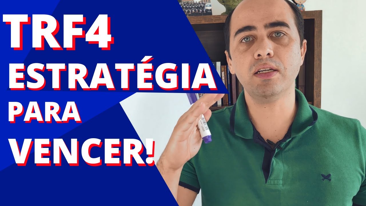 TRF4 (2019) Como estudar sem tempo para vencer o edital!