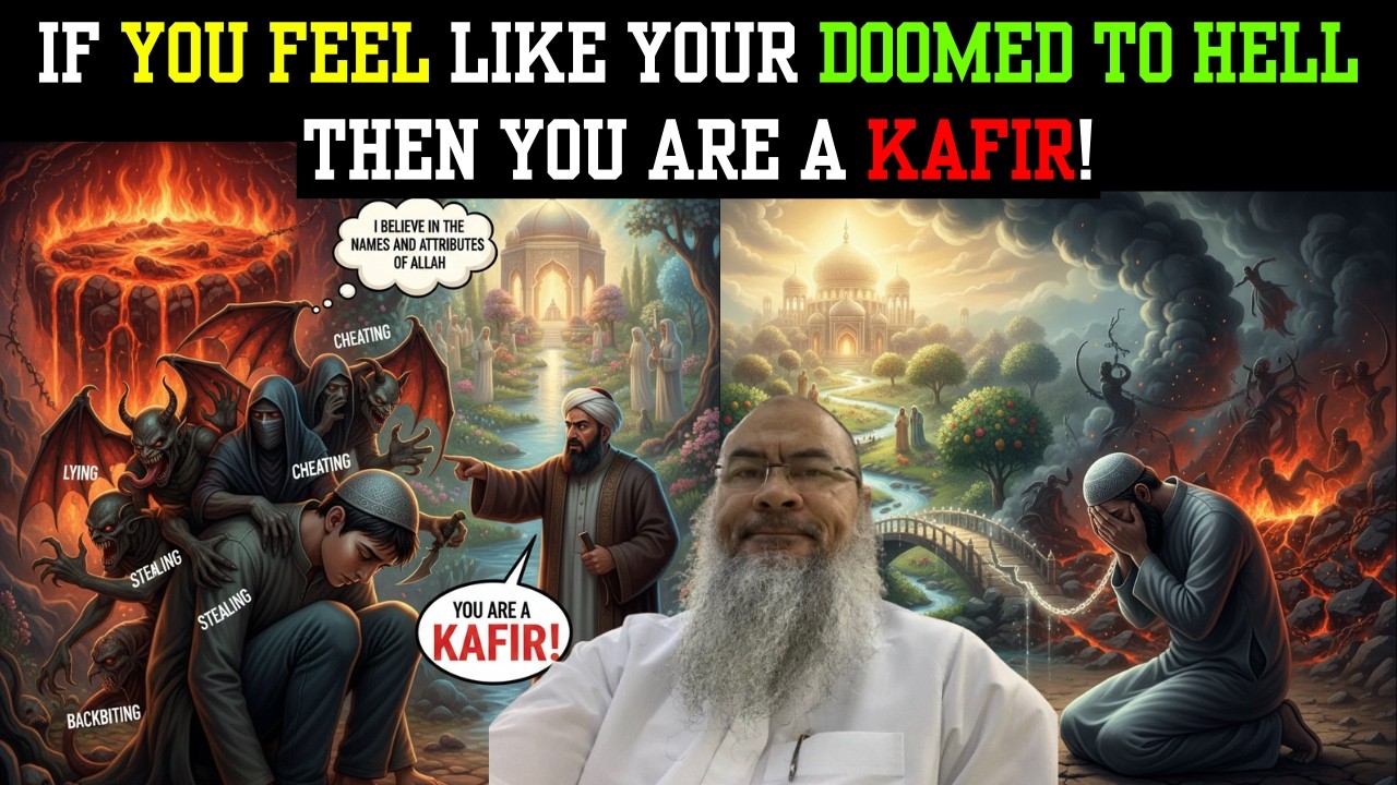 If you feel like your doomed to hell then you are a kafir! #quran #islam #ramadan  #assimalhakeem
