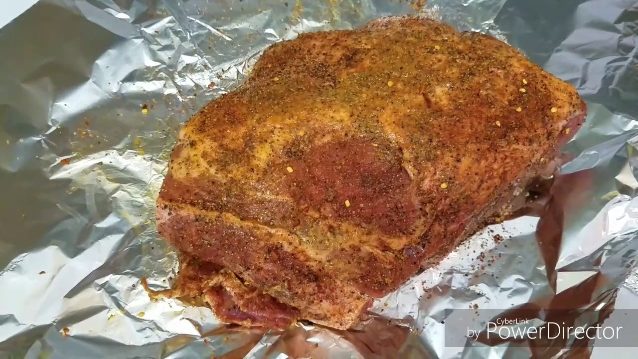 Test video:  Pulled pork on the new smoker