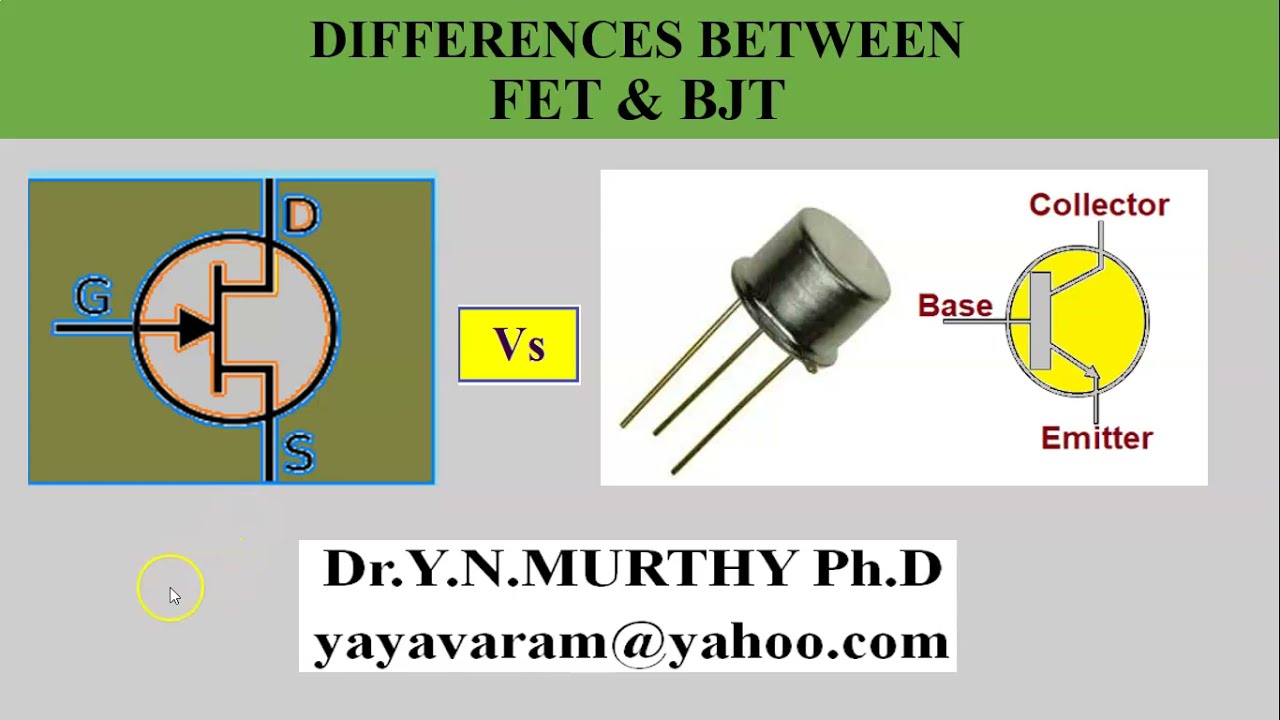 Differences Between FET & BJT
