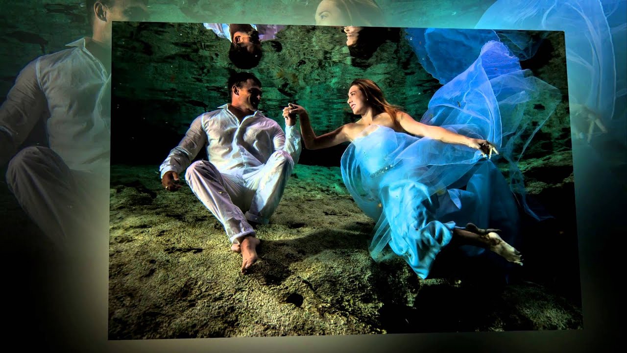 Trash The Dress Underwater (Cenote - Mexico) - Sebi Messina Photography