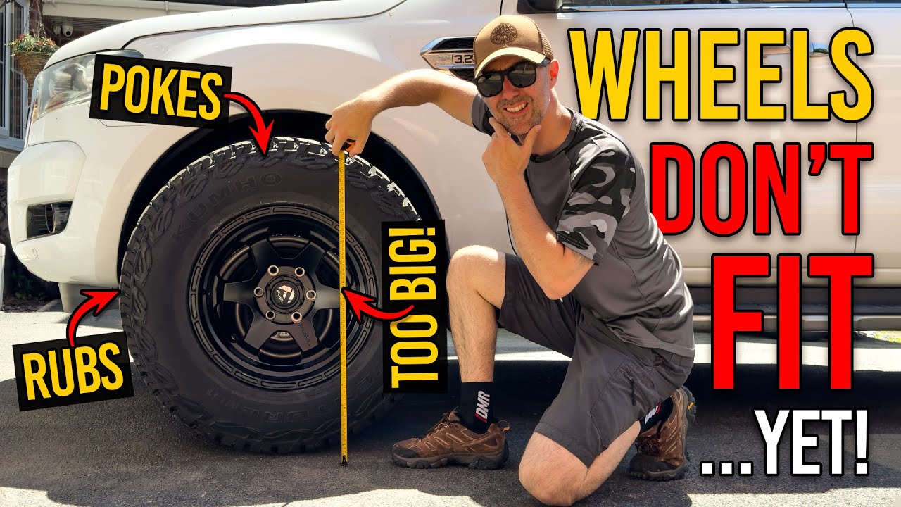 Мои НОВЫЕ КОЛЁСА для моего Ford Ranger НЕ ПОДХОДЯТ! (...пока)