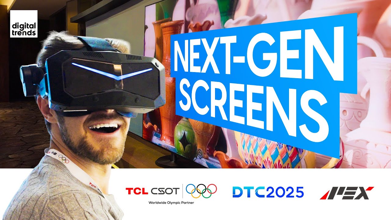 TCL CSOT представляет технологию дисплеев следующего поколения