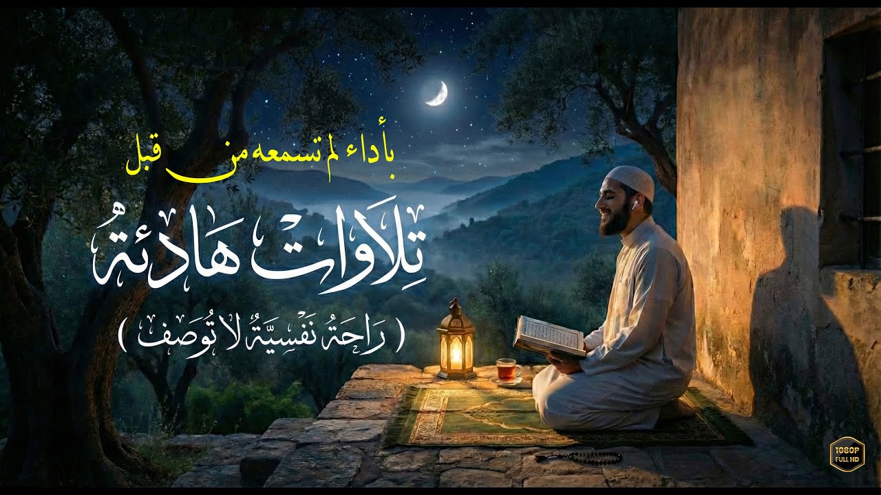 أجمل ما تسمع قبل النوم | سورة الملك والواقعة | تلاوة هادئة تريح القلب وتطرد القلق 😴🎧