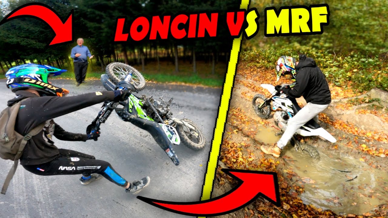 MŁODY WARIAT NA LONCINIE W GRUBYM TERENIE Z MRF!😱