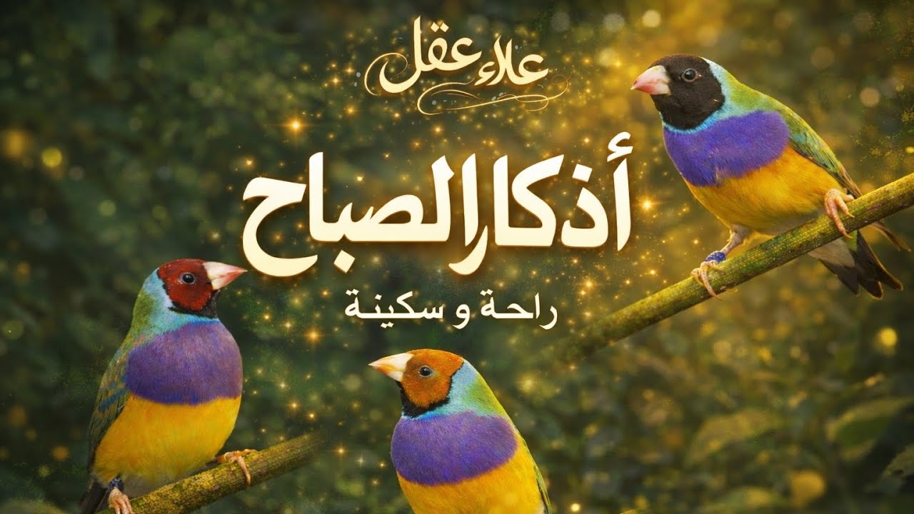 أذكار الصباح بصوت مريح للقارئ الشيخ علاء عقل Morning prayers 