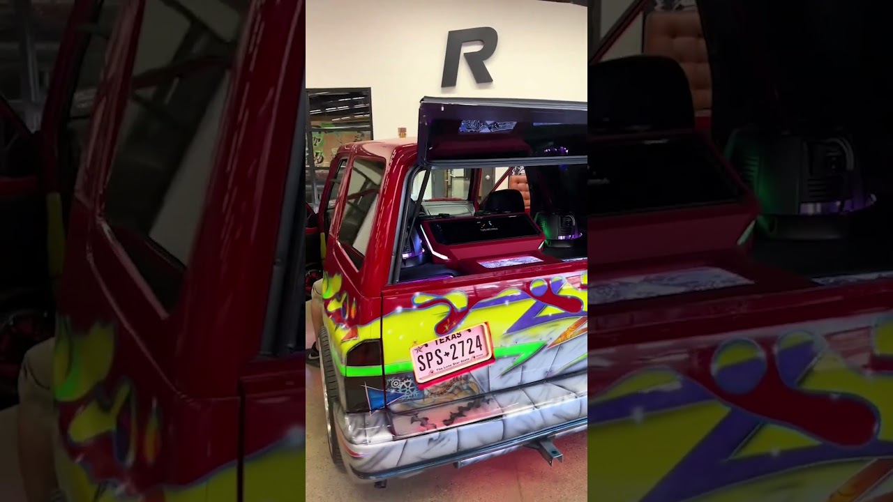 Gas Monkey Garage Has A Geo Tracker With A Crazy Sound System!