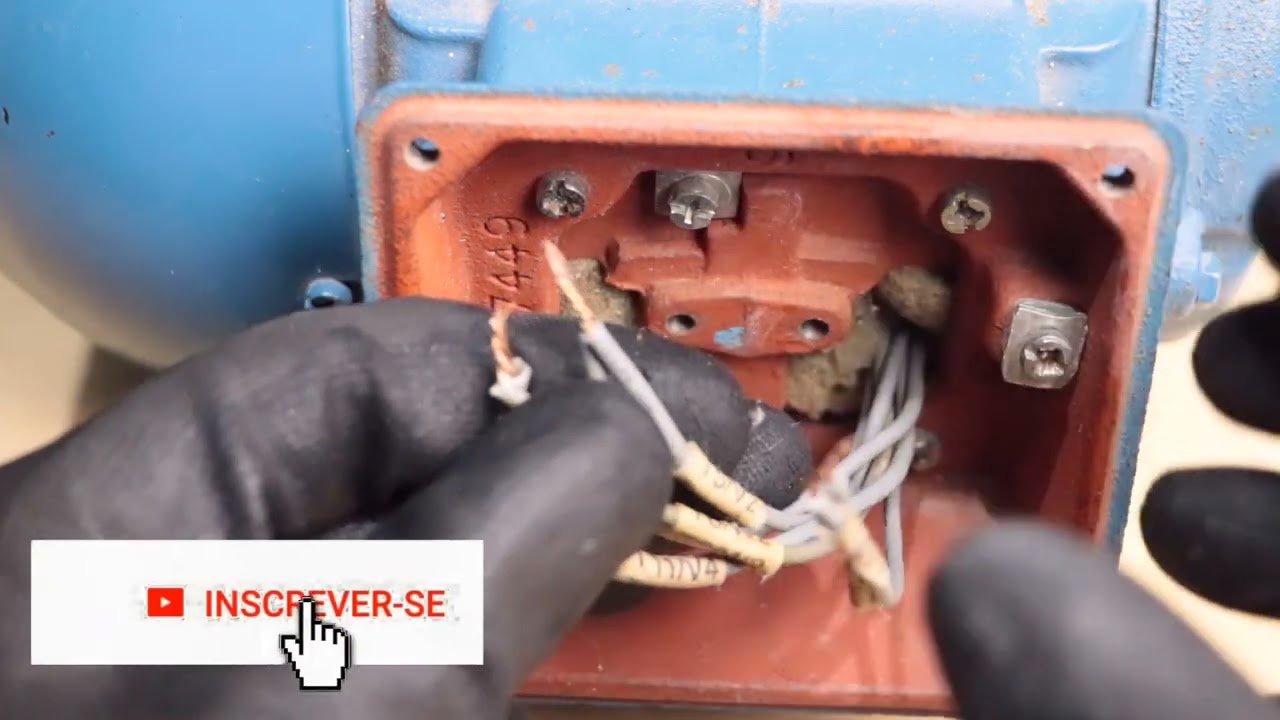 Fechamento de Motores de 6 terminais 220/380V.