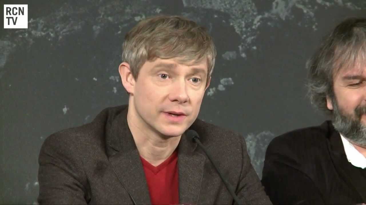 Martin Freeman & Peter Jackson Interview - Casting Bilbo Baggins - The Hobbit An Unexpected Journey