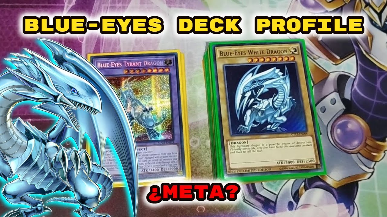 ¡Haciendo el DECK del Blue-Eyes White Dragon COMPETITIVO! - Dragon Blanco de Ojos Azules