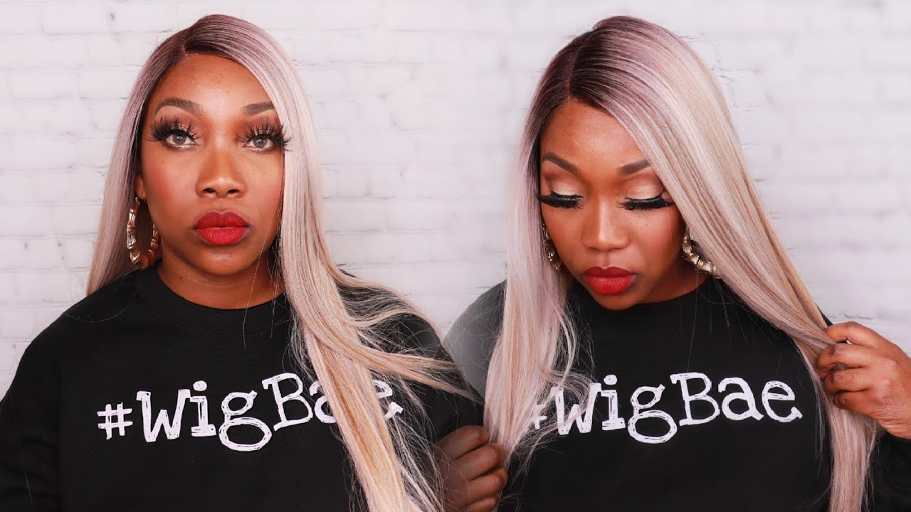 Got Blonde?!😱🔥 *NEW* Outre Color Bomb Synthetic Swiss Lace Front Wig - KOURTNEY | Cream Blonde