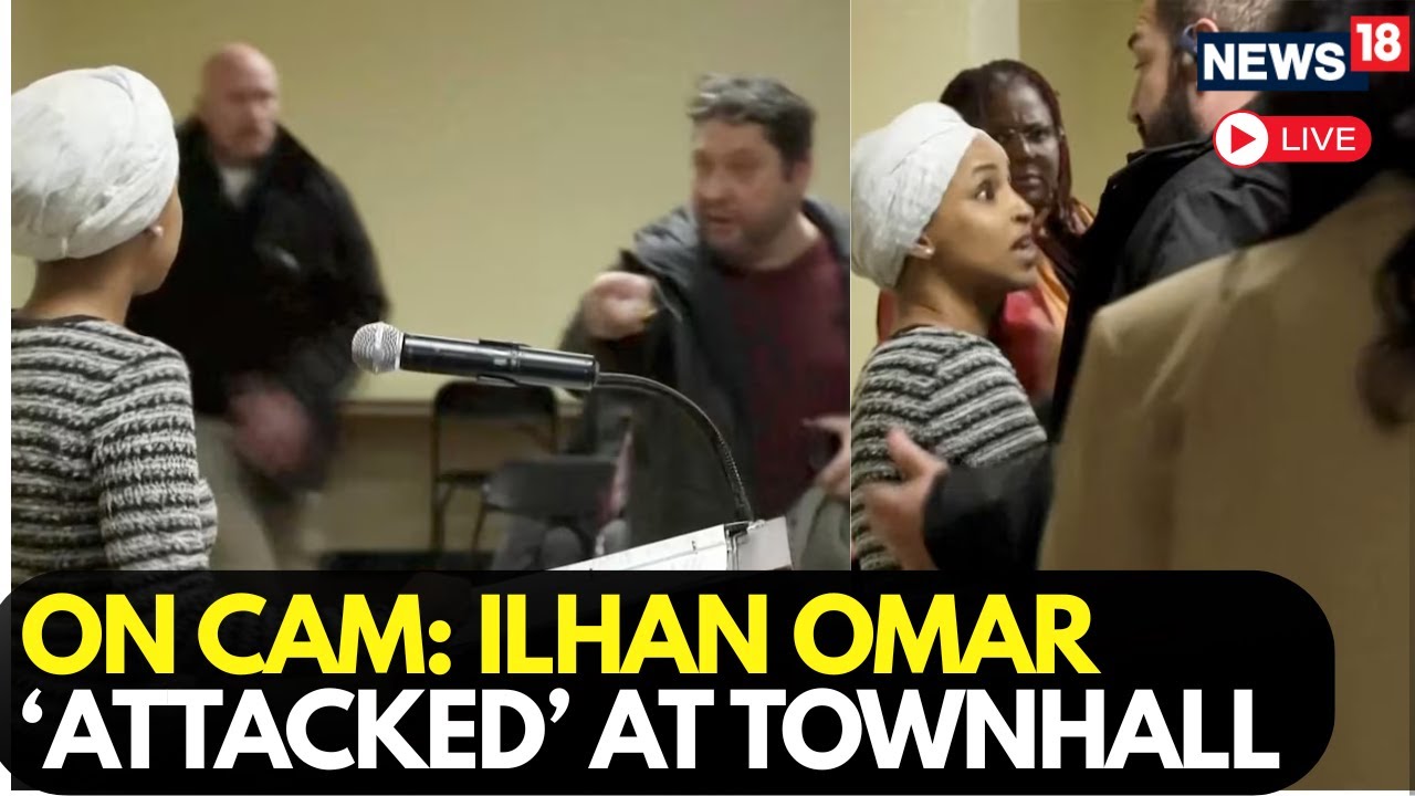 LIVE | Incident at Minneapolis Town Hall: Rep. Ilhan Omar Targeted with Unknown Substance | N18G
