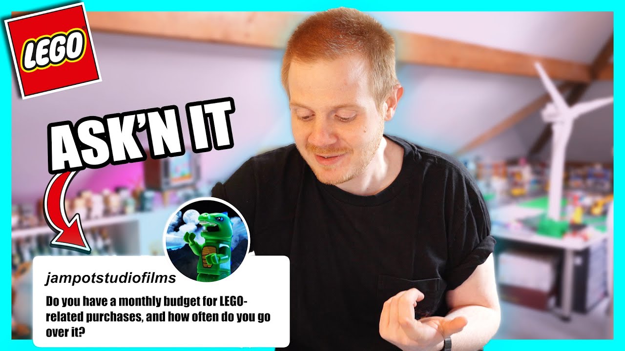 What inspired you to start a Lego City? Monthly Budget? LEGO Box Life? - Ask'n It! My 1st Q&A video