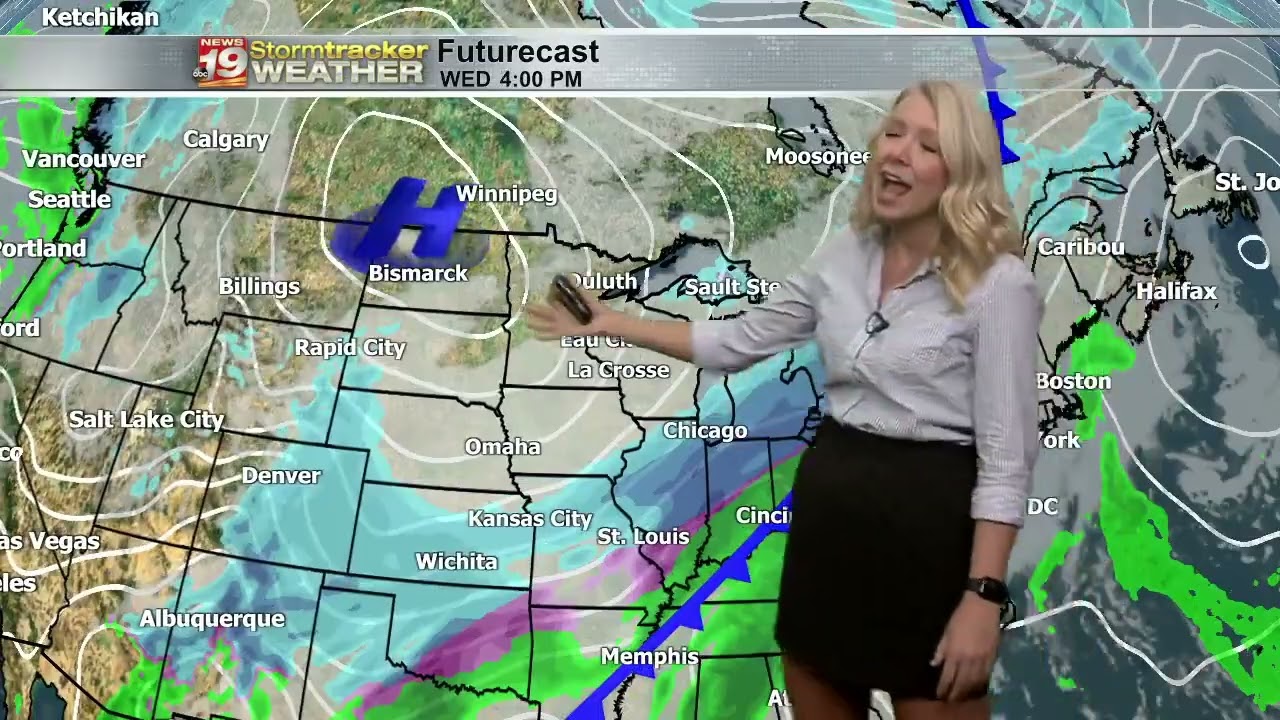 Alyssa's Tuesday morning forecast (2/1)