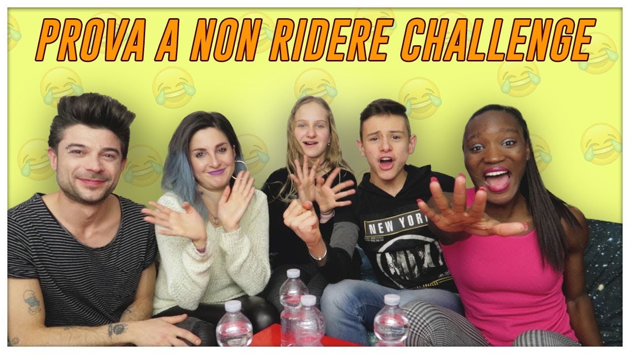PROVA A NON RIDERE CHALLENGE con SCHERZI DI COPPIA Vs LUKAS LISA e CECI