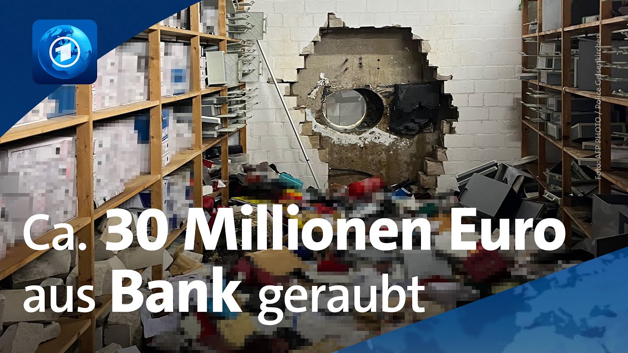🌍 tagesschau24 Top-Thema, 30.12.2025 | Bankraub in Gelsenkirchen