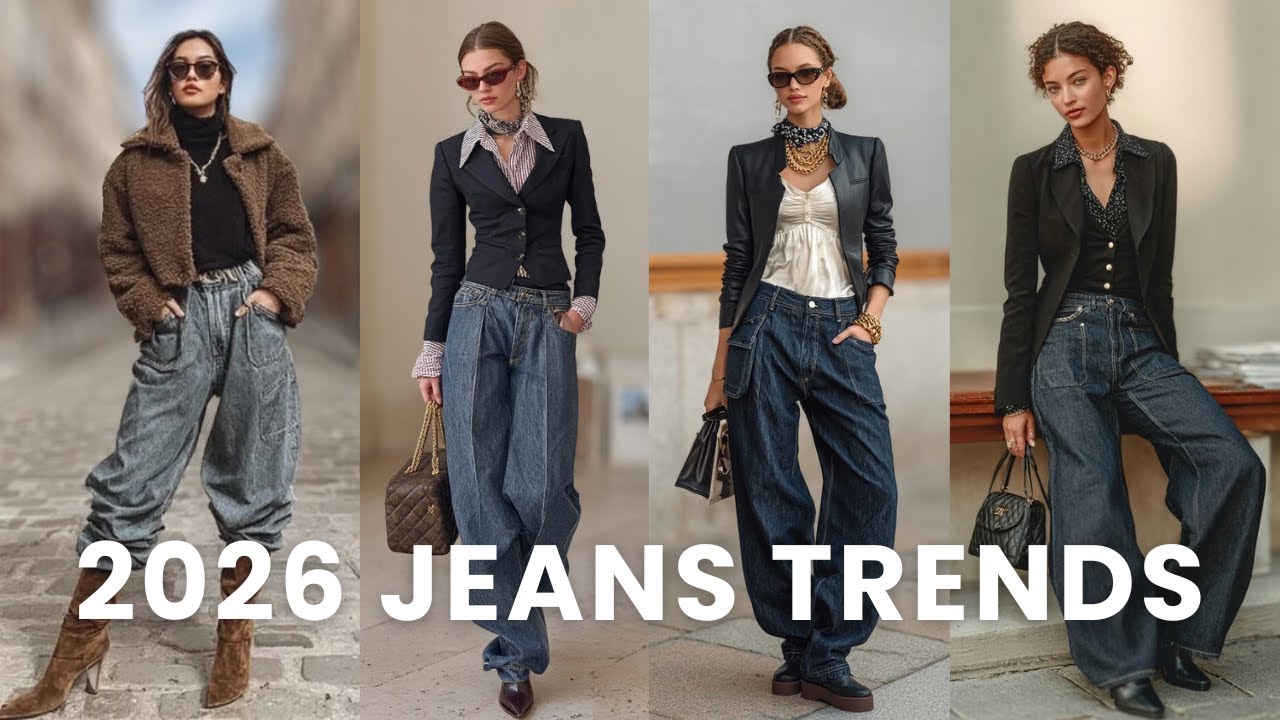 👖🔥 Тренды мешковатых джинсов 2026 года, которые вы должны попробовать ❤ Шикарные и простые стильн...