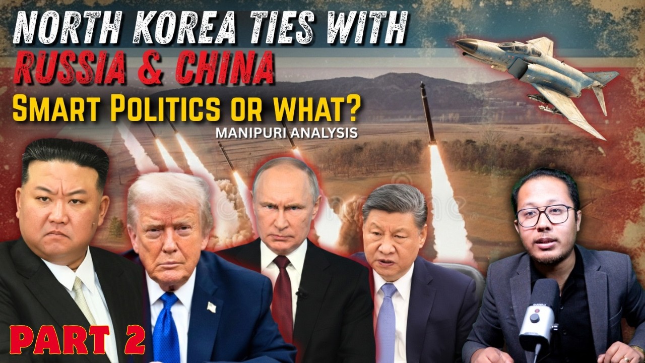 NORTH KOREA - with RUSSIA, CHINA, INDIA - Economy di Loire - Military da 25% GDP - Youth Xplore TV 