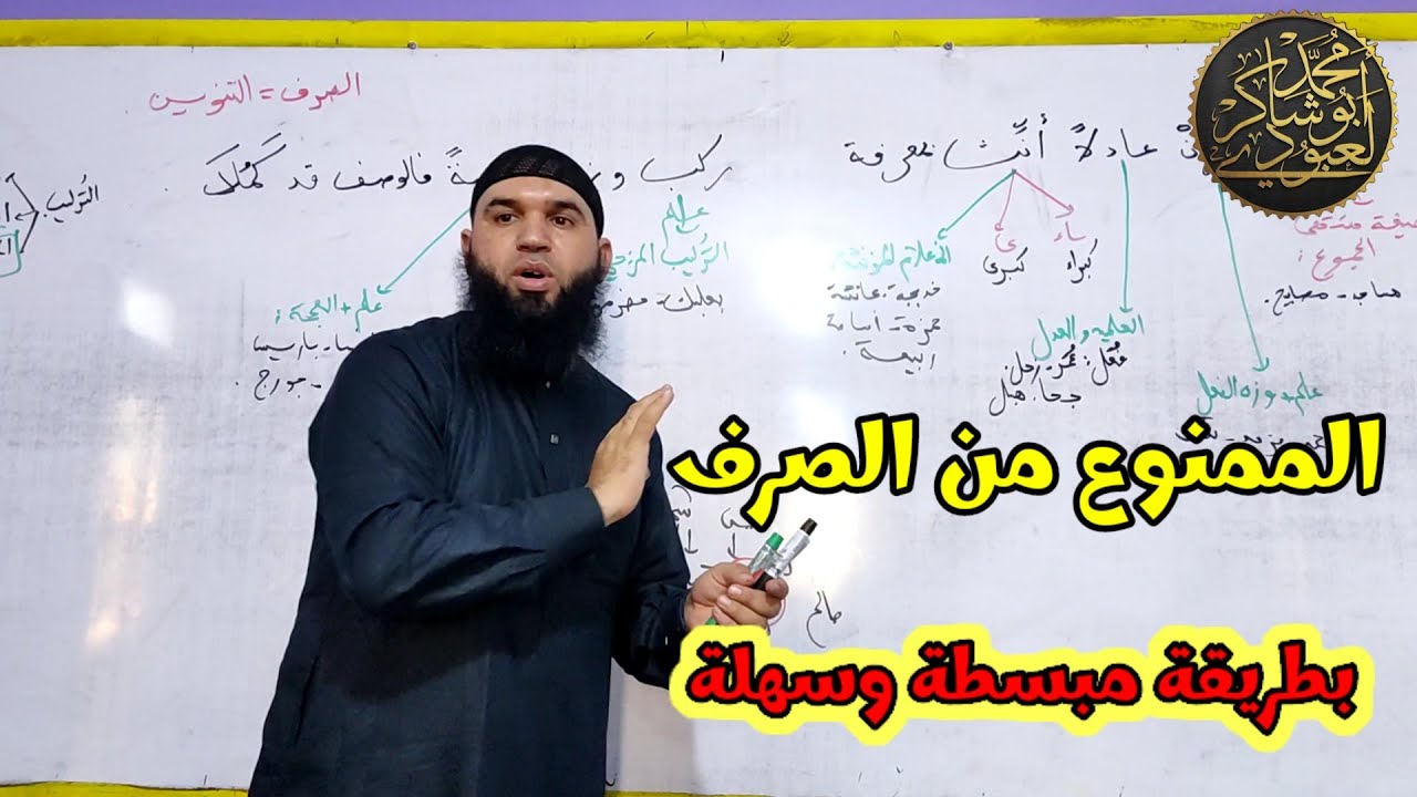 الممنوع من الصرف بطريقة مشوّقة  ومختصرة /محمد أبو شاكر لعبودي