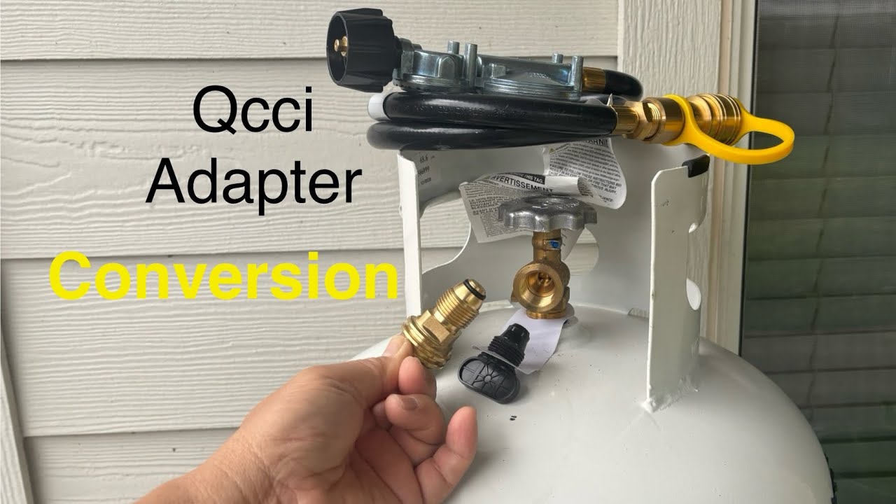 Propane Tank 100 lb. Adapter Conversion