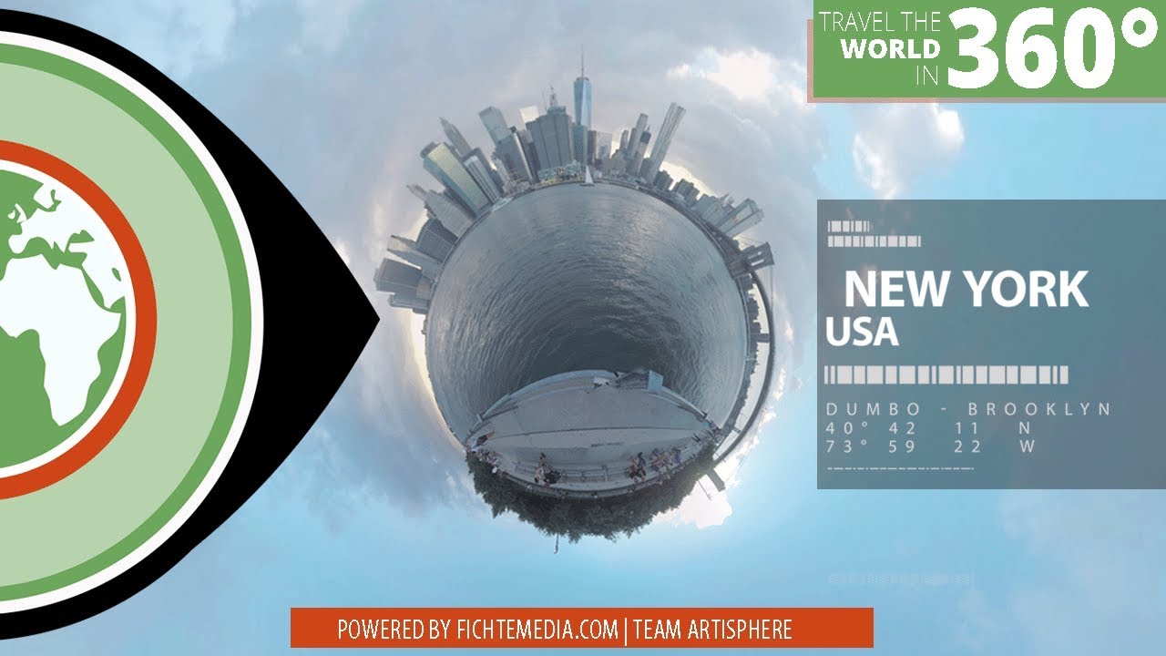 360&deg; Dumbo - New York, USA |  Travel the World in 360