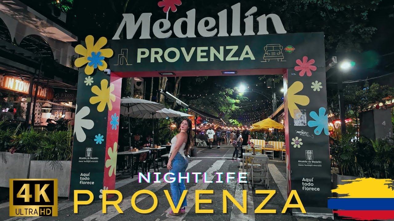 Provenza Medellín: The Nightlife Hits Different 🇨🇴 [4K]
