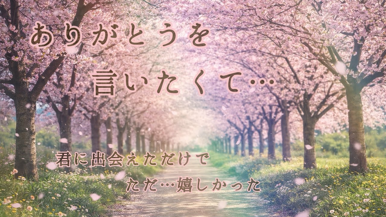 ありがとうを言いたくて…